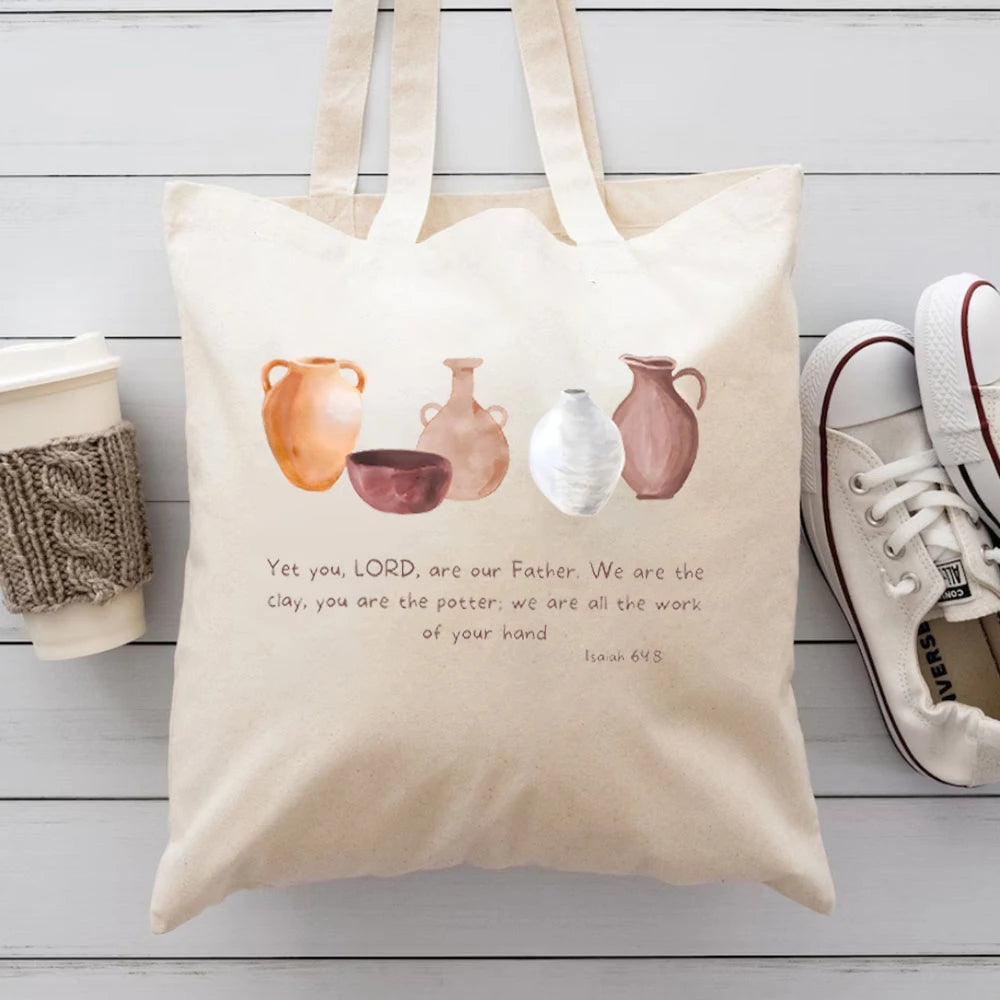 We Are The Clay Canvas Tote