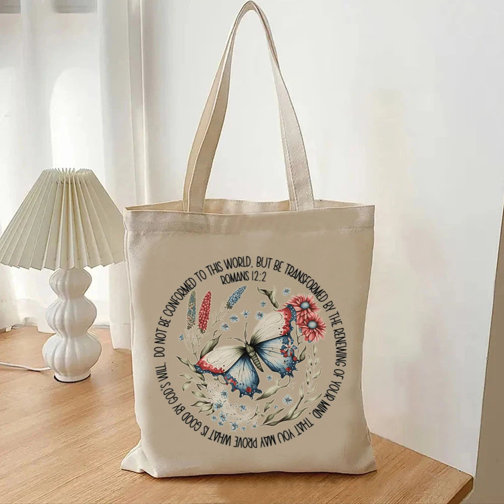 Romans 2:12 Canvas Tote