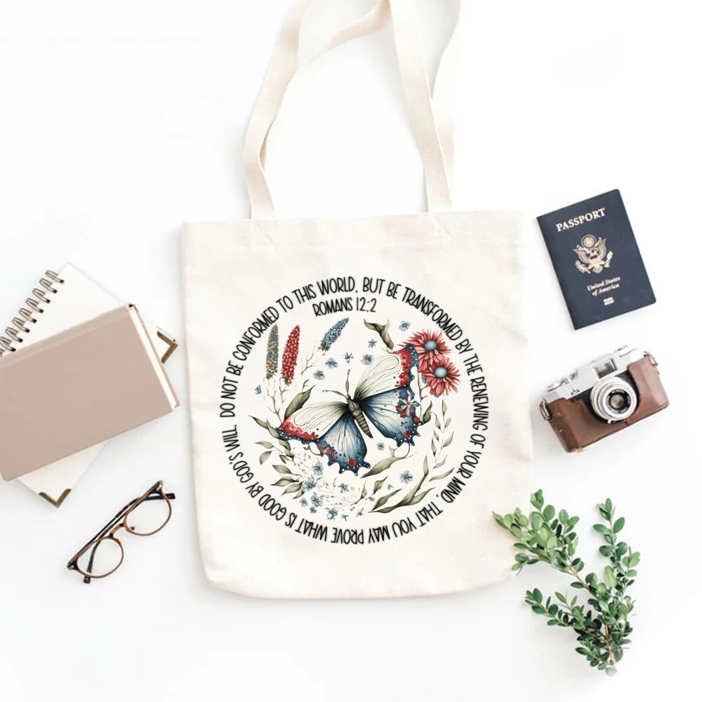 Romans 2:12 Canvas Tote