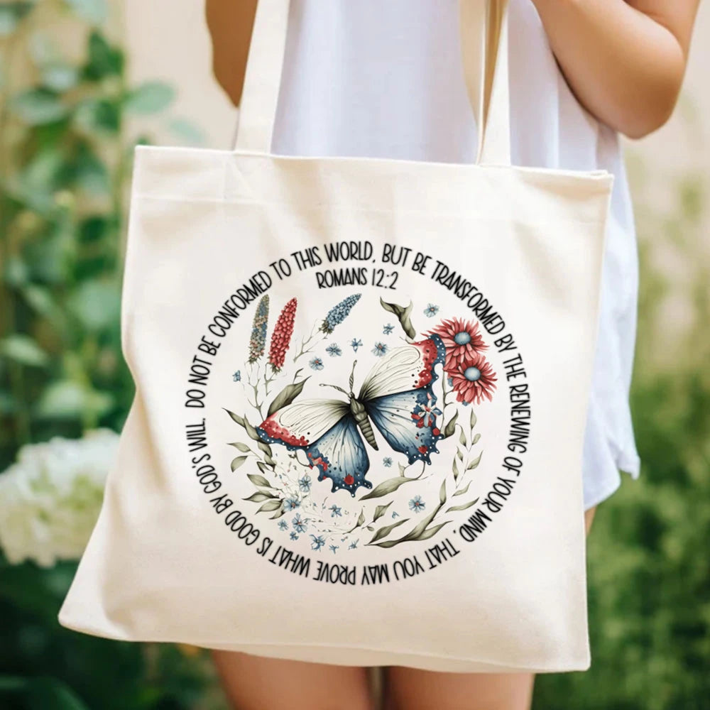 Romans 2:12 Canvas Tote