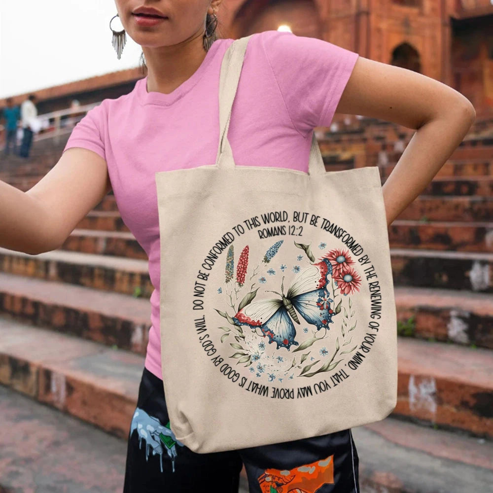 Romans 2:12 Canvas Tote