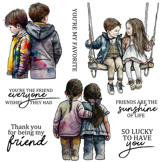 Friendship Silicone Stamp
