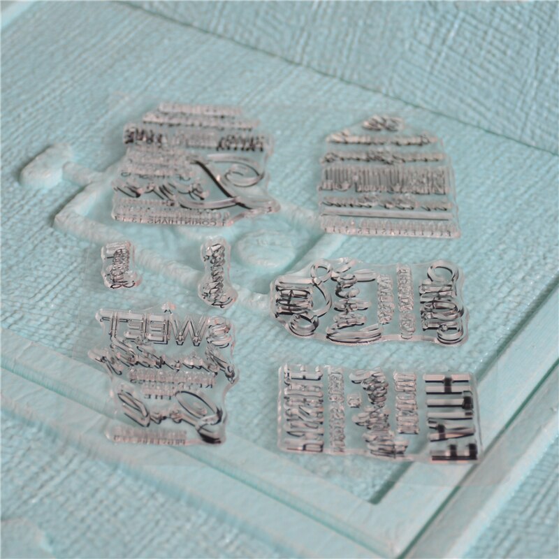 Faith Transparent Silicone Stamp