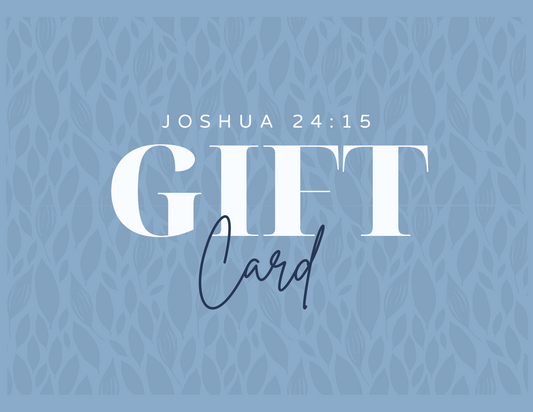 Joshua 24:15 Gift Card