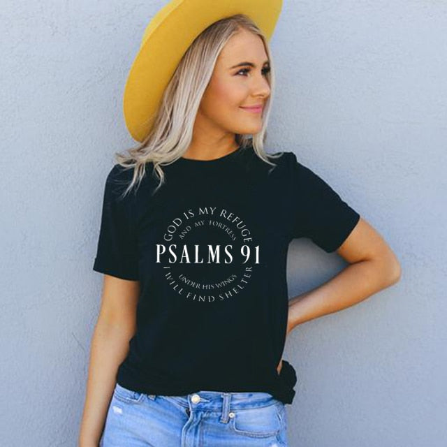 Psalms 91 T-Shirt