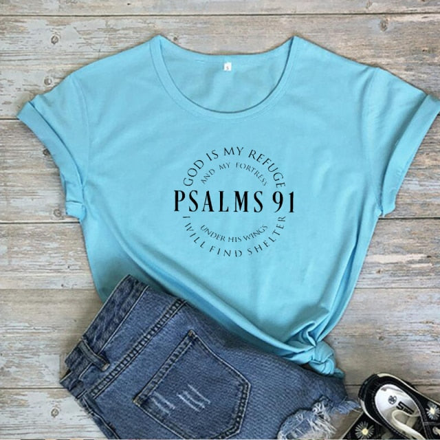 Psalms 91 T-Shirt