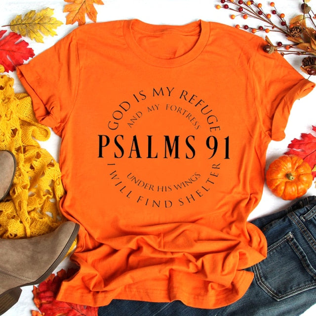 Psalms 91 T-Shirt