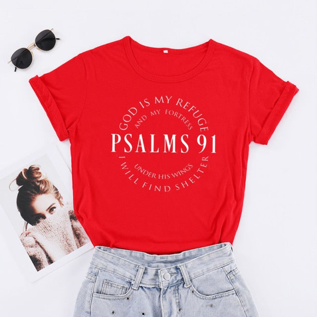 Psalms 91 T-Shirt