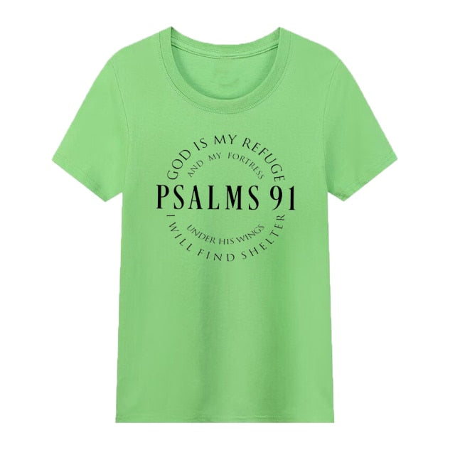 Psalms 91 T-Shirt